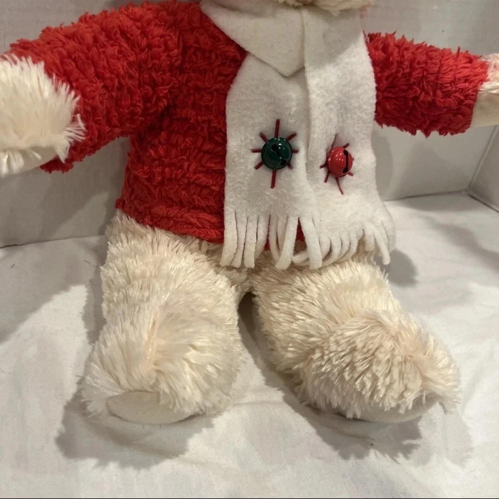 Hallmark Jingle Bear musical plush stuffed animal.